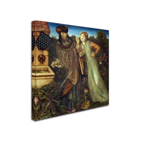 Edward Burne-Jones 'King Mark And La Belle Iseult' Canvas Art,35x35